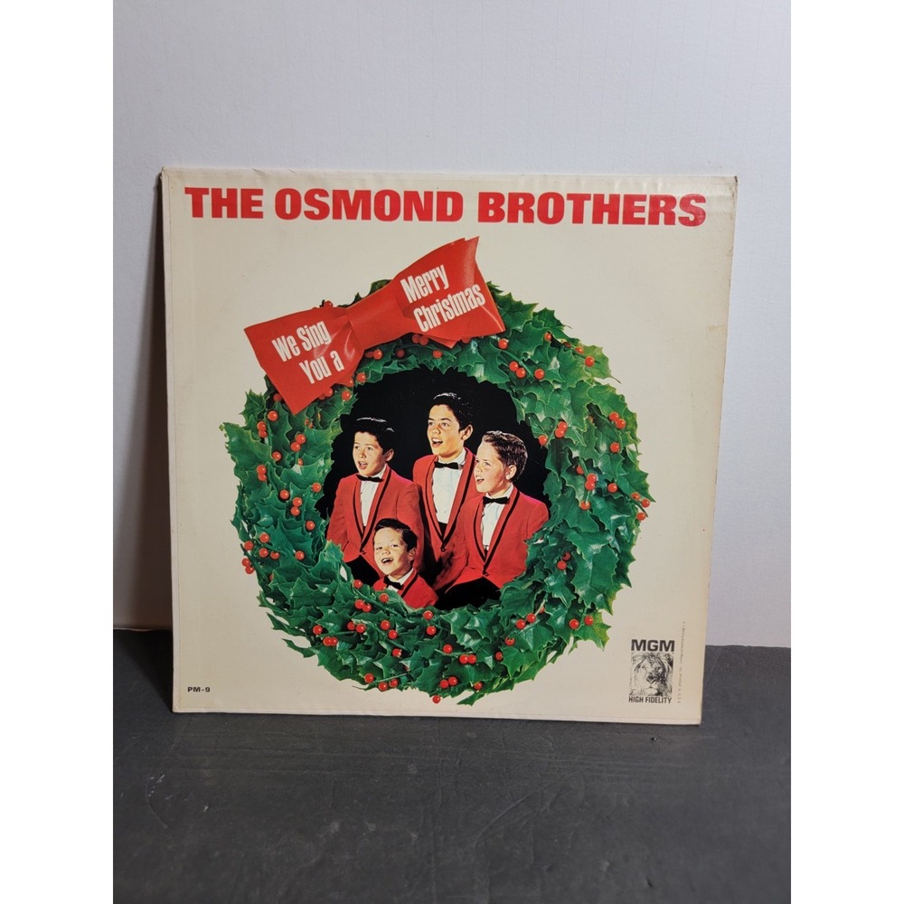The Osmond Brothers We Sing You A Merry Christmas 1963 Vinyl Record Album PM-9